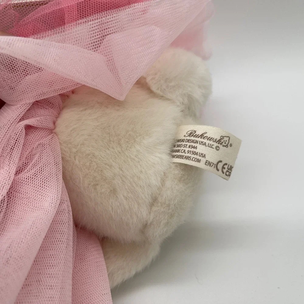 Super Soft Bukowski Ballerina Bunny Stuffed Plush Jayleen Signed Sweden- NWT